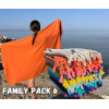 Плажни кърпи НИКОЛ Family Pack 6 броя -КОМБО